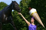 Freya Berry wears Cadbury Flake 99 hat 
