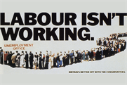 ‘Labour isn’t working’: the campaign was credited with helping Thatcher win the 1979 election