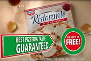 Dr.Oetker was the fastest growing frozen pizza brand in 2011 with sales rising almost 9%. Has two sub-brands Ristorante and Casa Di Mama.
