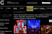 Covent Garden: website revamp