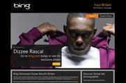 Bing: teams up with Dizzee Rascal