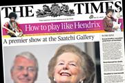 The Times: circulation falls below 500,000