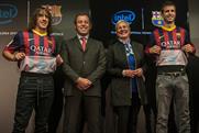 Intel: logo will appear on the inside of Barcelona's shirts