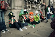 St Patrick's Day in London last year