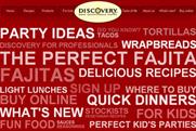 Discovery: launches consumer cooking site