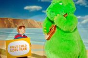 Butlins: last year's Ludo the Dino activity