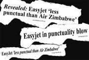 Ryanair: press ad quotes newspaper headlines 