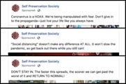 Coronavirus misinformation slipping through Facebook's ad review system