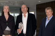 The new Independent team (left to right)…Fielding, Alton and Kelner