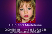 Madeleine campaign to run on donated airtime