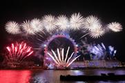 Jack Morton delivers London New Year's Eve fireworks