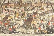 The last frost fair took place in London 200 years ago
