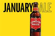 London Pride ads invite punters to the 'January ale'