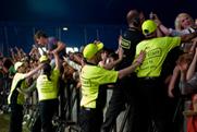 G4S staff helping festival goers at this year's T in the Park