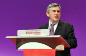 Gordon Brown...Labour Party speech
