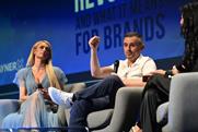 Gary Vaynerchuk discusses NFTs with Paris Hilton at the Cannes Lions Festival of Creativity this year (Getty Images)