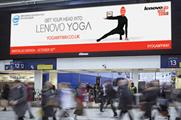 Commuters are invited to upload selfies to Lenovo's microsite
