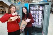 The machines dispensed free Christmas gifts 