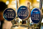 Sample cocktails from Beefeater and Bombay Sapphire at Gin Bop (rivingtongreenwich.co.uk)