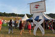White Ribbon Alliance: photo booth at Glastonbury 2014 to follow on from last year's tattoo parlour