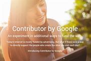 Google Contributor: exchanges ads for subscriptions