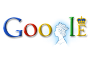 Google: Queen's visit marked