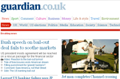 Guardian: published by Guardian News and Media