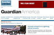 Guardian America: unveils US website