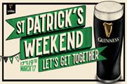 Guinness to host St Patrick's Day party