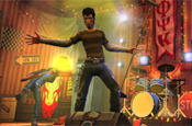 Guitar Hero World Tour: in-game ad deal 