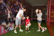 Global: HSBC launches interactive booth for rugby programme