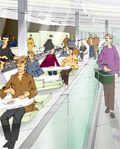 Harrods 102: artist's impression
