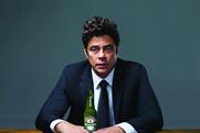 Benicio Del Toro is the star of the Heineken campaign