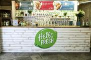 HelloFresh opens pop-up shop in London
