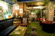Hendrick's stages subterranean garden experience