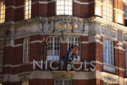 Harvey Nichols rebrand for 'women's empowerment' campaign omits female co-founder's name