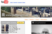 House of Lords: launches YouTube channel