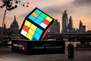 Huawei unveils giant interactive Rubik's Cube
