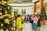 Guests were given a taste of Christmas in September