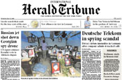 International Herald Tribune: emphasises NY Times link