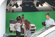 The activation centred on a themed photoshoot