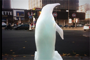 North Face celebrates new Paris stores with ice sculpures 