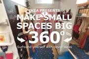 Ikea shows how to 'make small spaces big' with 360° virtual tour