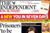 Independent on Sunday: biggest decline among broadsheet Sundays