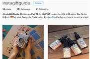 Instagram hosts Christmas fair