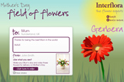 Interflora: virtual flowers for Mother's Day
