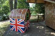 The birdhouses feature one-off designs 