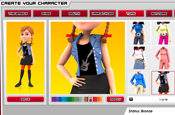 Jetix: website character creator