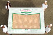 Krispy Kreme's Double Hundred Dozen box
