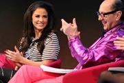 Katie Price: takes the stage at Ad Week Europe